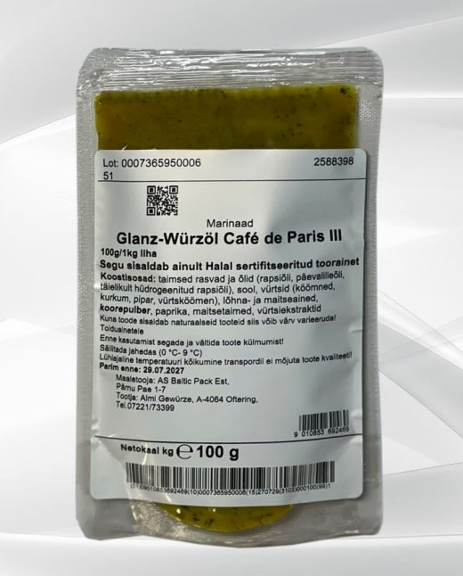 Marinaad Cafe de Paris III, 100 g
