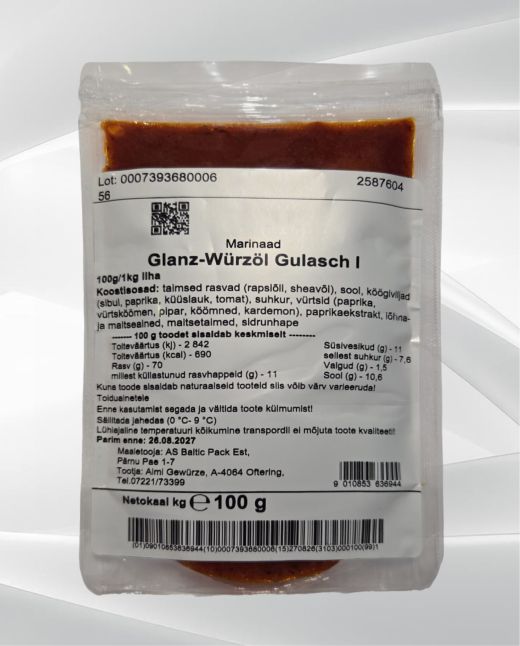 Marinaad Gulasch I, 100 g