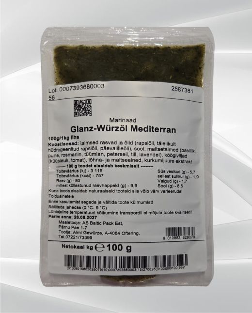 Marinaad Mediterran, 100 g
