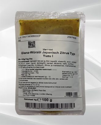 Marinaad Japanisch Zitrus Yuzu I, 100 g