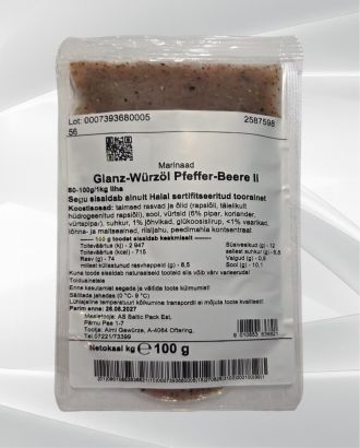 Marinaad Pfeffer Beere II, 100 g