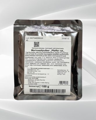 Marinaadipulber Pfeffer rot, 100 g