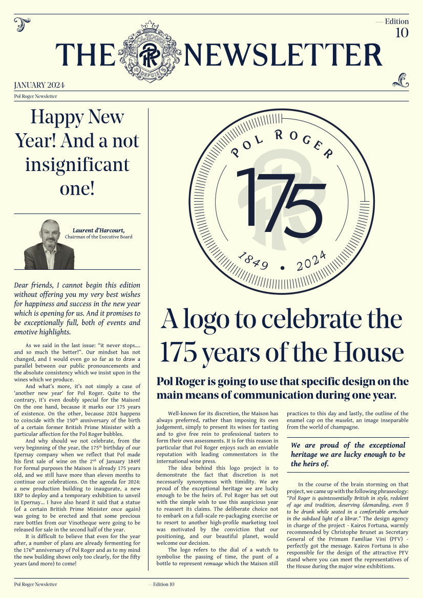 Pol Roger Newsletter 01/2024